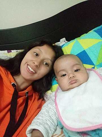 Nacimiento de mi hermana