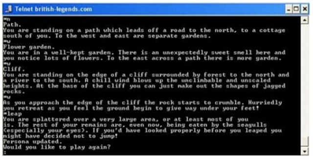 Juego multi-usuario virtual MUD1