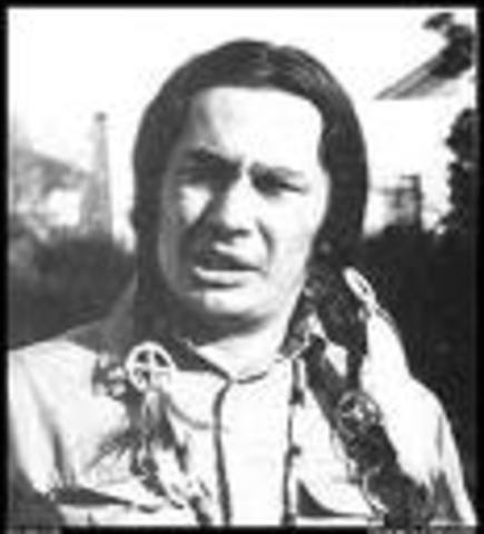 Protesters from the AIM take over the reservation at Wounded Knee