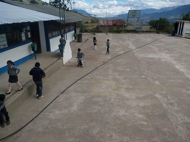 La experiencia de la escuela con mis compañeros y docente durante los seis años.