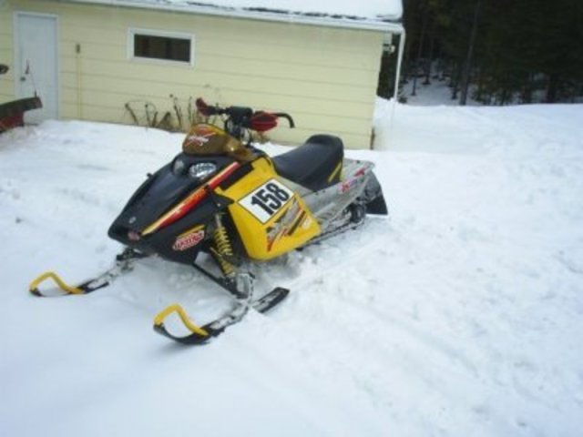 BRP Refines Its Ski-Doo MXZx For The 2004-2005 Racing Season