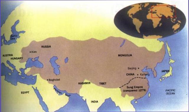 1227 AD Genkis Khan's Death