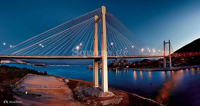 The new "high" bridge of George Papanikolaou is inaugurated