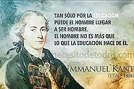 Kant y el concepto idealizado de educación siglo XX