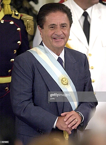 Asunción de Alberto Duhalde