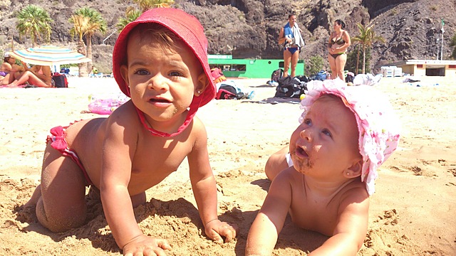 Mis primeros baños en Las Teresitas