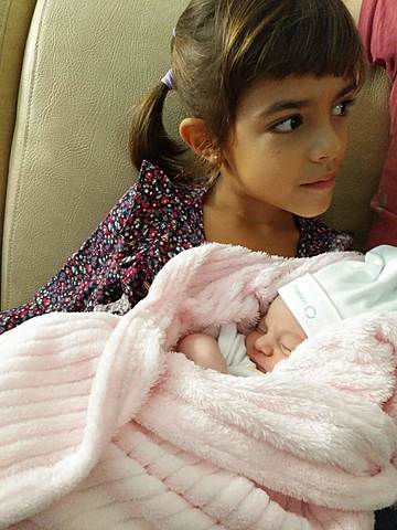 MI hermana Alma llegó a mi vida