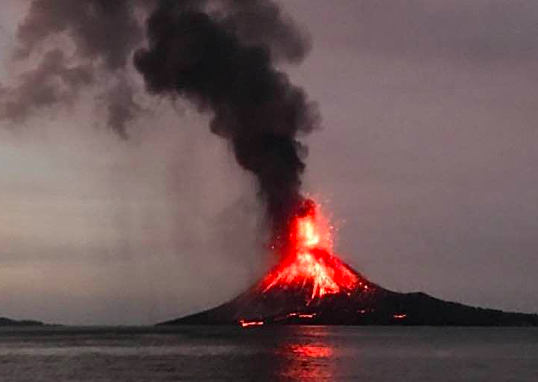Krakatoa Eruption (Java/Sumatra)