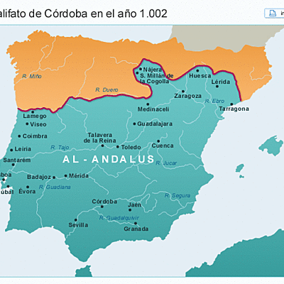 Timeline: La evolución política de Al-Ándalus