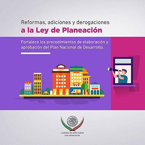 Reformas a la Ley de planeación