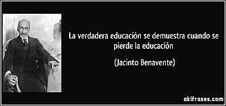 La verdadera educación