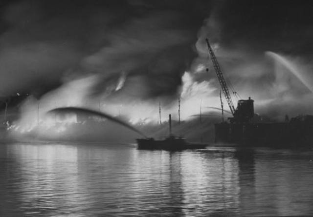 First air raid on Britain