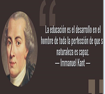 LA REFLEXIÓN KANTIANA EN TORNO A LA EDUCACIÓN
