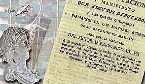 Fernando VII vuelve a España. Manifiesto de los persas.