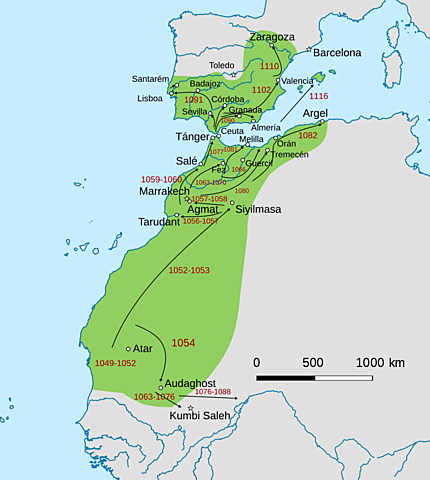 Los imperios norteafricanos    1085-1212