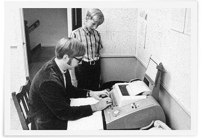 Bill Gates meets Paul Allen