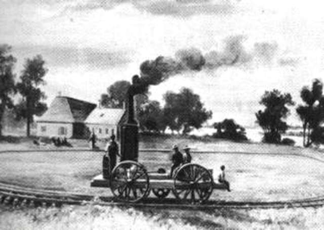 First American Steam Locomotive
