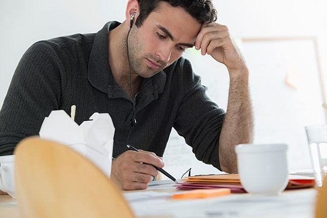 Insurance licensing exam.