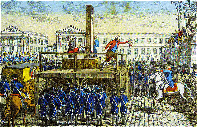 Excecution of King Louis XVI.