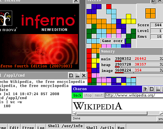 Inferno Operating System