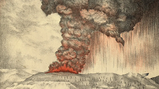 Krakatoa Eruption (Java/Sumatra)