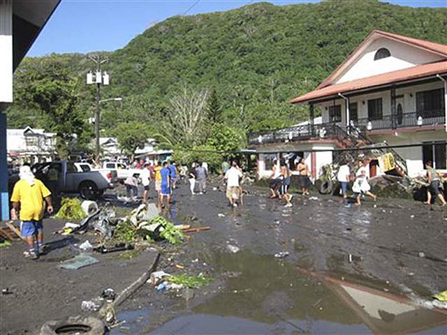 Samoa Earthquake (Samoan Islands)