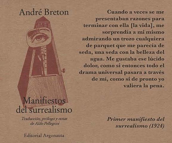 André Breton y el Manifiesto del surrealismo