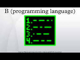 System Programming Language B