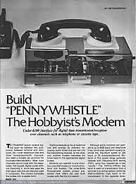 Design of the Pennywhistle Modem