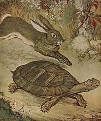 "La liebre y la tortuga" - Esopo
