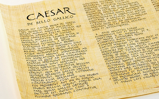 "LA GUERRA DE LAS GALIAS" (JULIO CÉSAR)