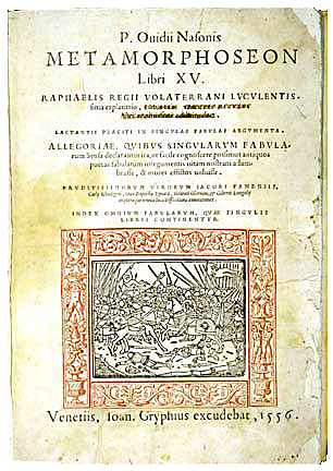 "Las Metamorfosis" - Ovidio