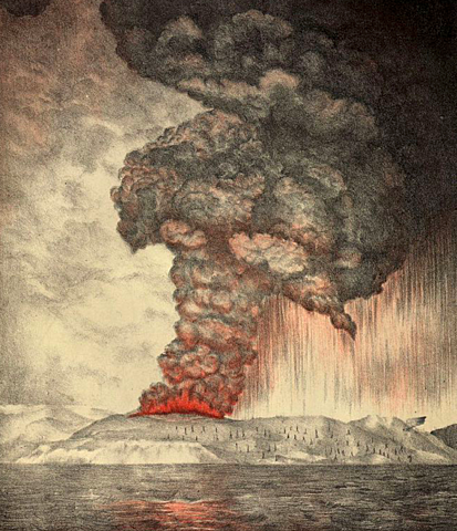 Krakatoa Eruption(Java/Sumatra)