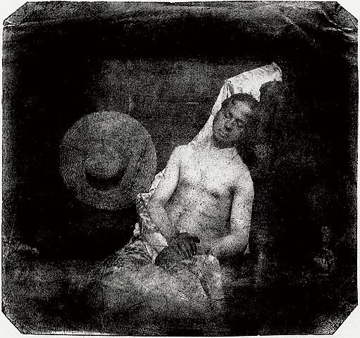 Hippolyte Bayard - Self Portrait as a Drowned Man