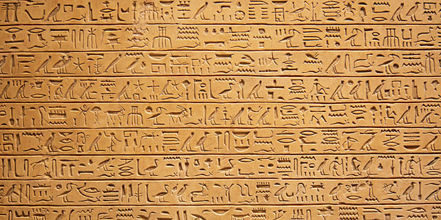 Appearance of writing