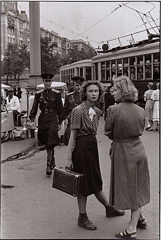 Reddit Moscow, Russia door Henri Cartier Bresson