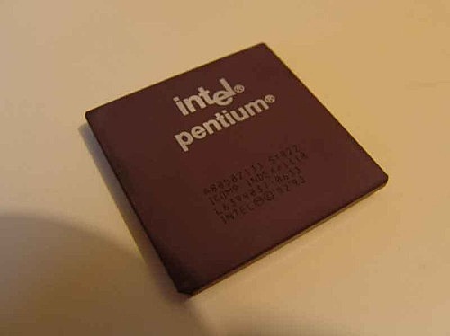 Aparición del microprocesador Pentium