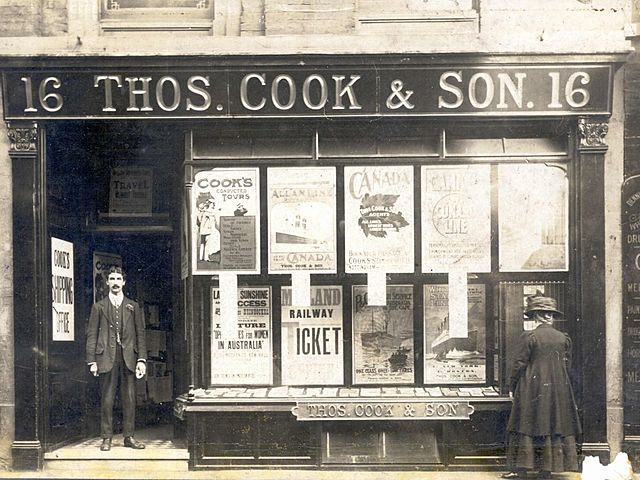 CREACIÓN DE LA PRIMERA AGENCIA DE VIAJES