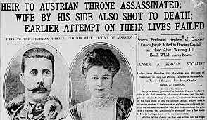 {EU} the assassination of Archduke Franz Ferdinand