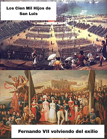 Vuelta de Fernando VII a España