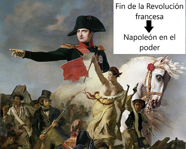 Fin de la Revolución francesa y ascenso de Napoleón al poder