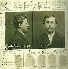 First Murder Solved with Fingerprints