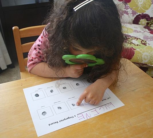 Child fingerprinting