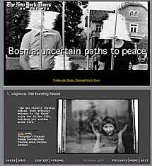 Publicatie Bosnia: Uncertain Paths to Peace van Giilles Peress en Fred Ritchin