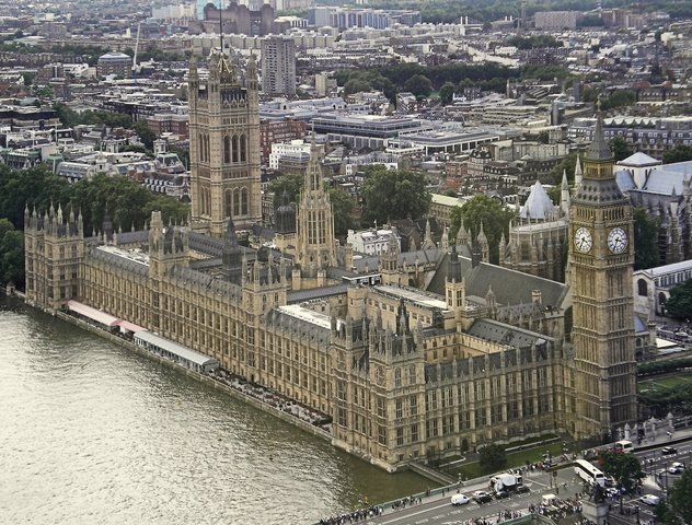 End of the building of the first Parliment
