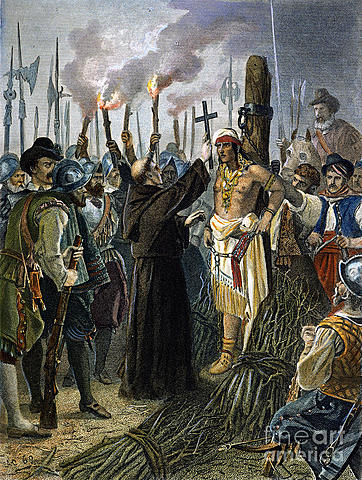 The Execution on Atahualpa.