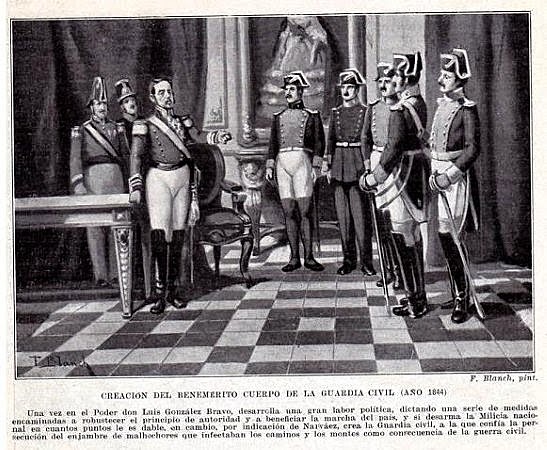 Creación de la Guardia Civil.