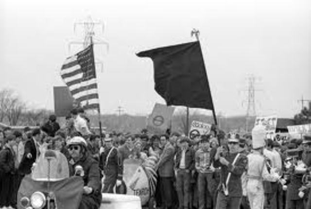 •	First Earth Day celebration