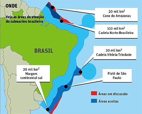 Ampliação do mar territorial Brasileiro
