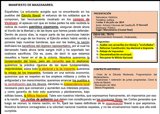 Manifiesto de Manzanares